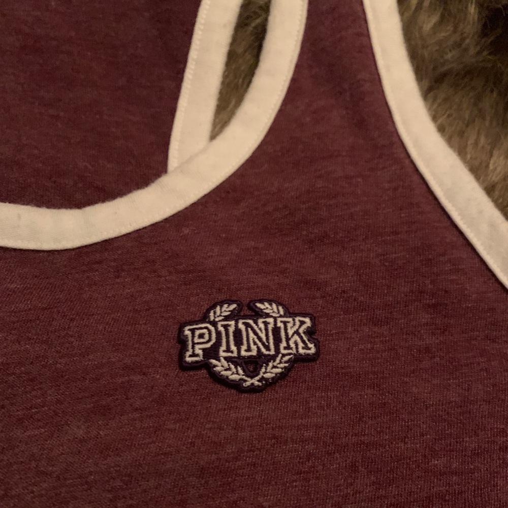 Victoria Secret Pink Sleeveless Racerback Tee